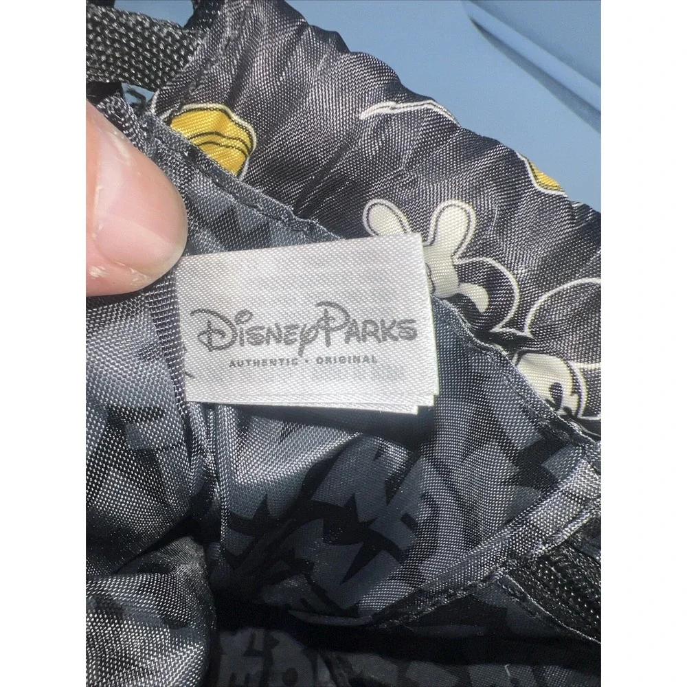 Walt Disney World Parks‎ Mickey Mouse Drawstring Cinch Bag Sack Pack Backpack